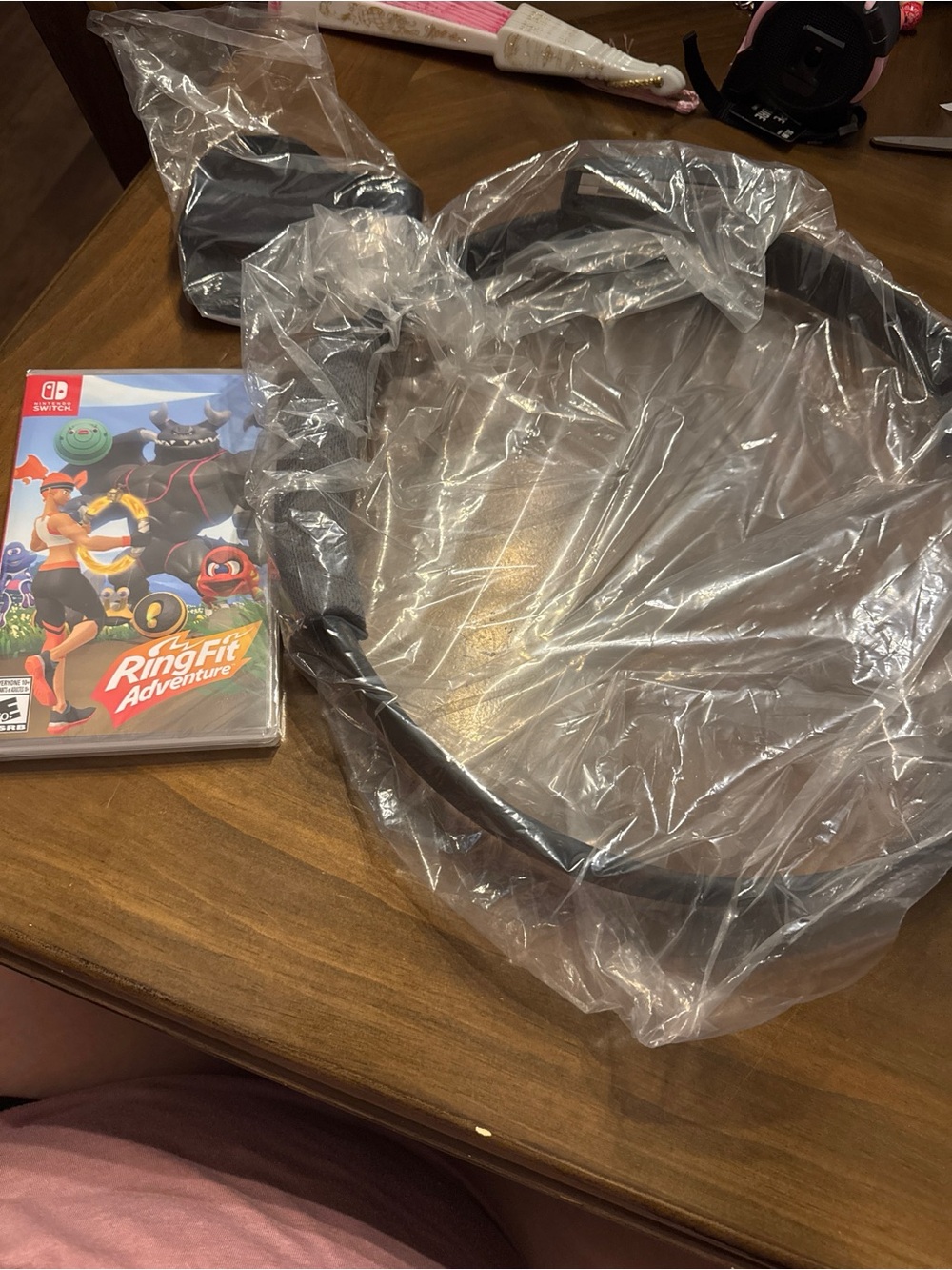 Nintendo Switch Ring Fit Adventure Bundle - Brand New Sealed Game & Accessories